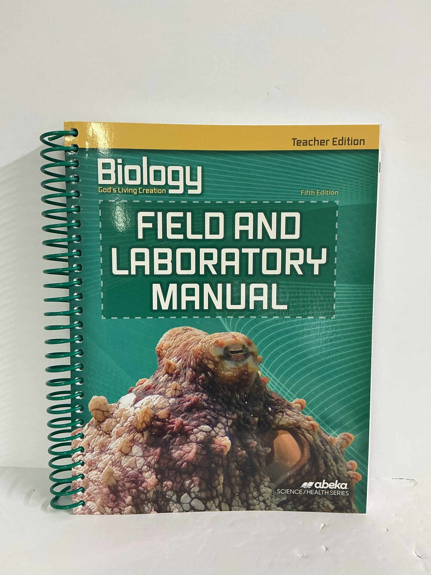 Biology Field and Lab Manual Abeka Teacher Edition Pre-Owned Science Textbooks
