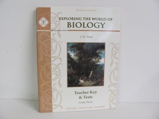 Exploring the World of Biology Memoria Press Davis High School Science Textbooks
