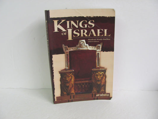 Kings of Israel Abeka Student Book Pre-Owned 9th Grade Bible Textbooks