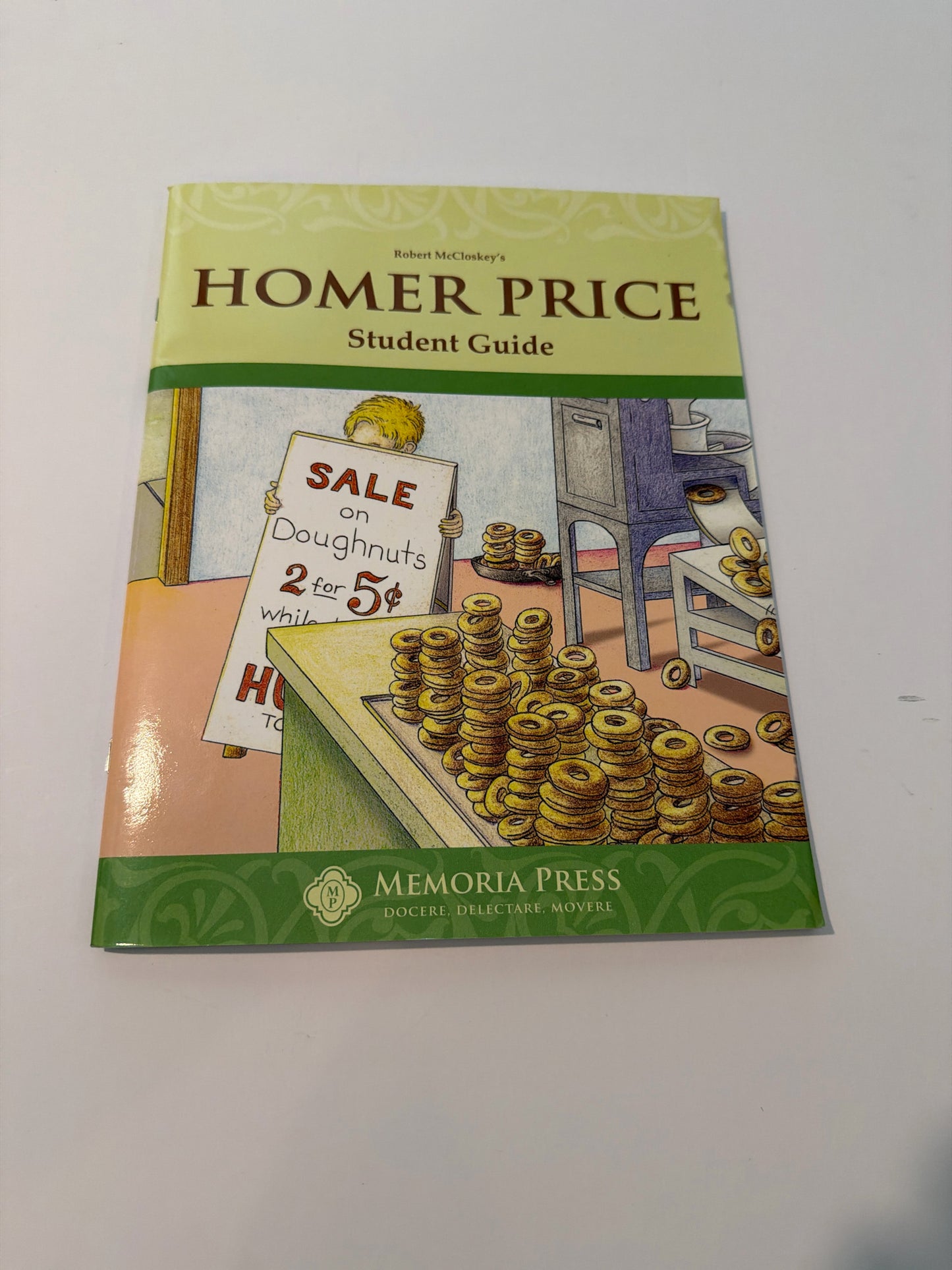 Homer Price Memoria Press Student Guide Pre-Owned McCloskey Literature