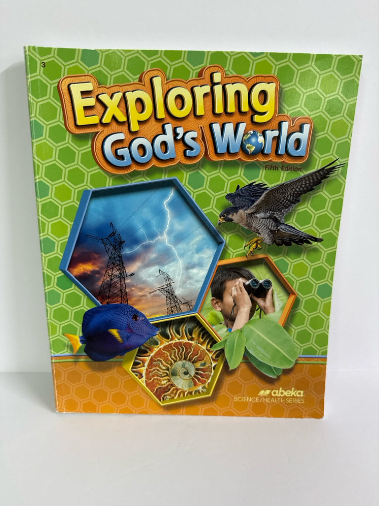 Exploring God's World Abeka Student Book Pre-Owned 3rd Grade Science Textbooks