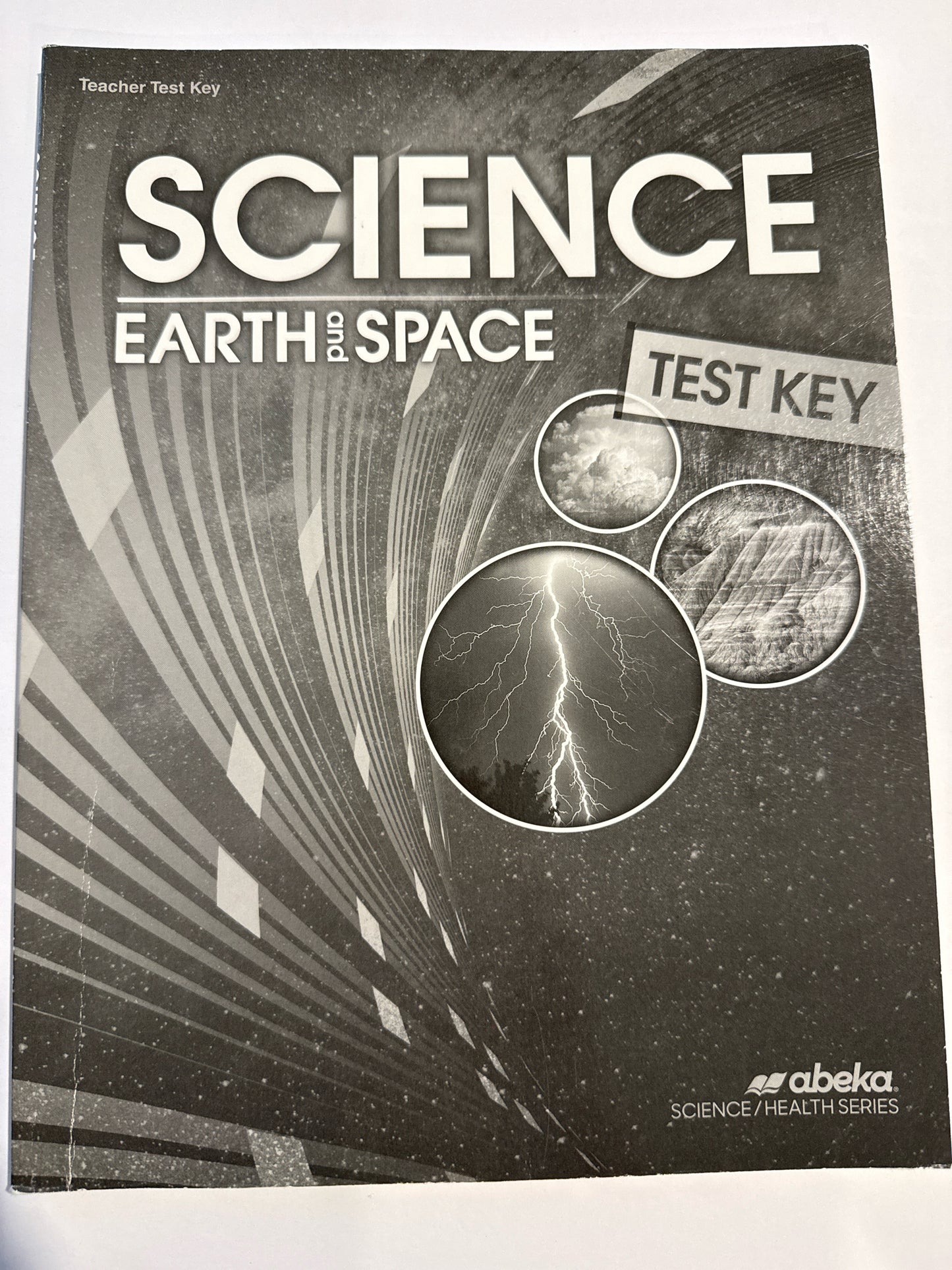 Earth & Space Abeka Test Key Pre-Owned 8th Grade Science Textbooks