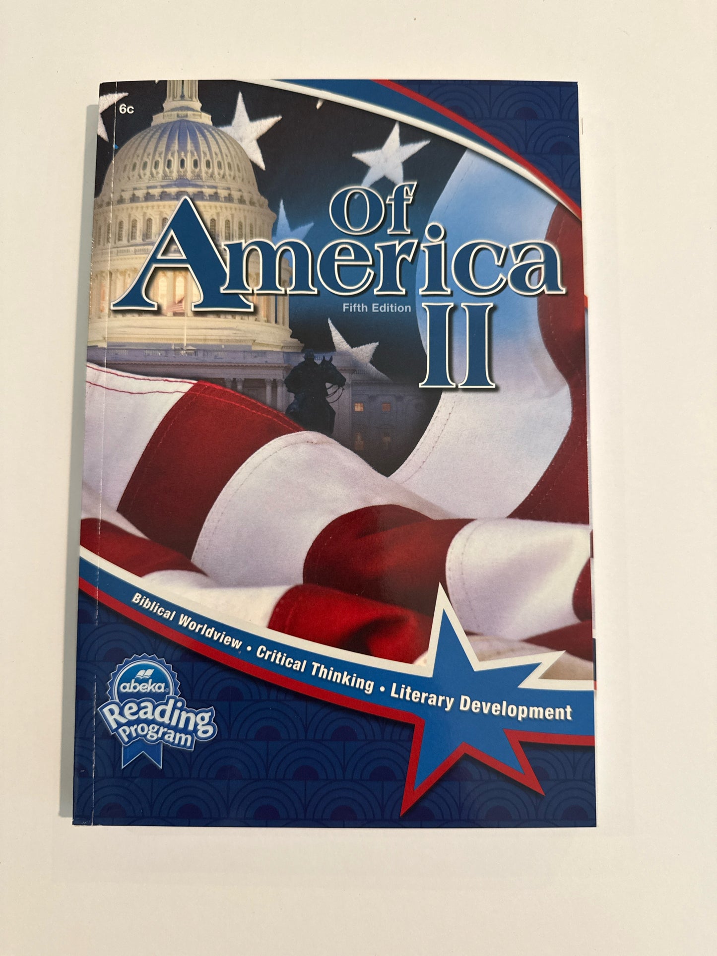 Of America II Abeka Pre-Owned 6th Grade Reading Textbooks