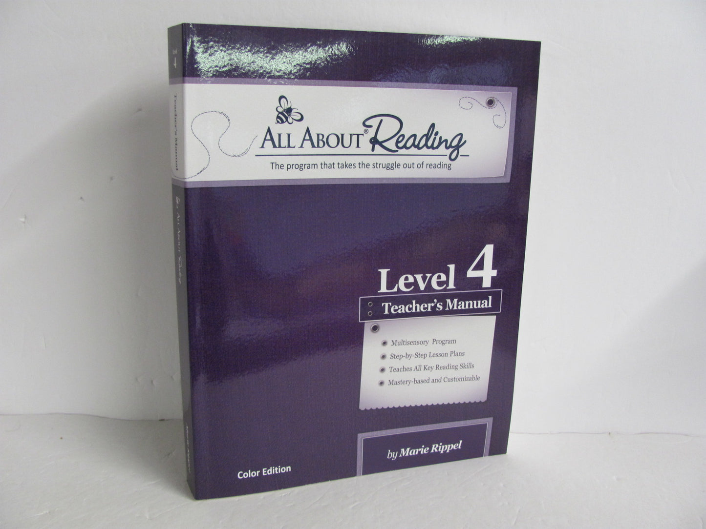 All About Reading Level 4 Teacher Manual Pre-Owned Rippel Reading Textbooks