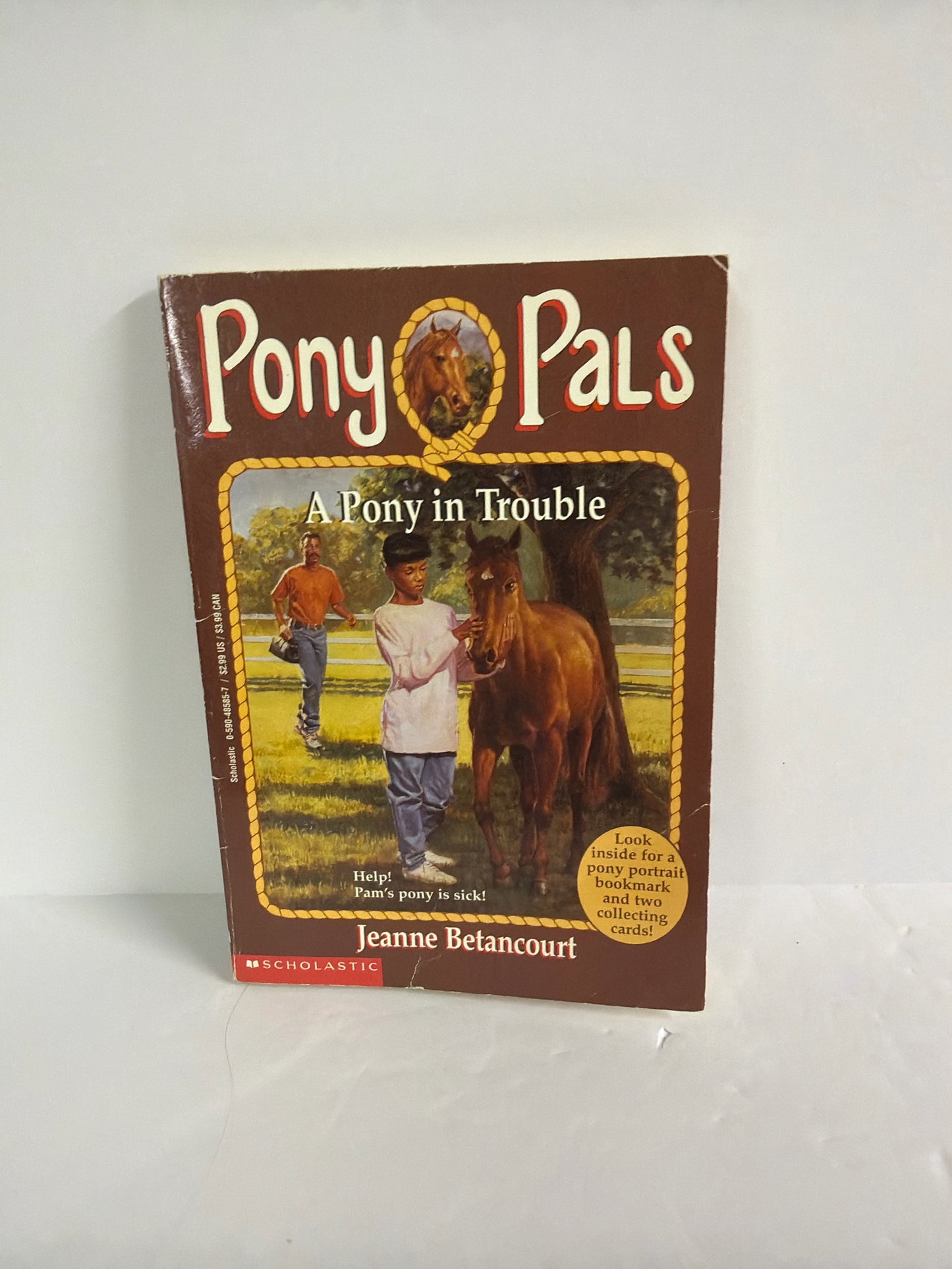 A Pony in Trouble Scholastic Pre-Owned Jeanne Betancourt Fiction Books