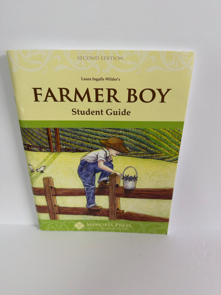 Farmer Boy Memoria Press Student Guide Pre-Owned 3rd Grade Memoria Press
