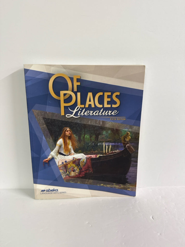 Of Places Literature Abeka Student Text Pre-Owned 8th Grade Language Textbooks
