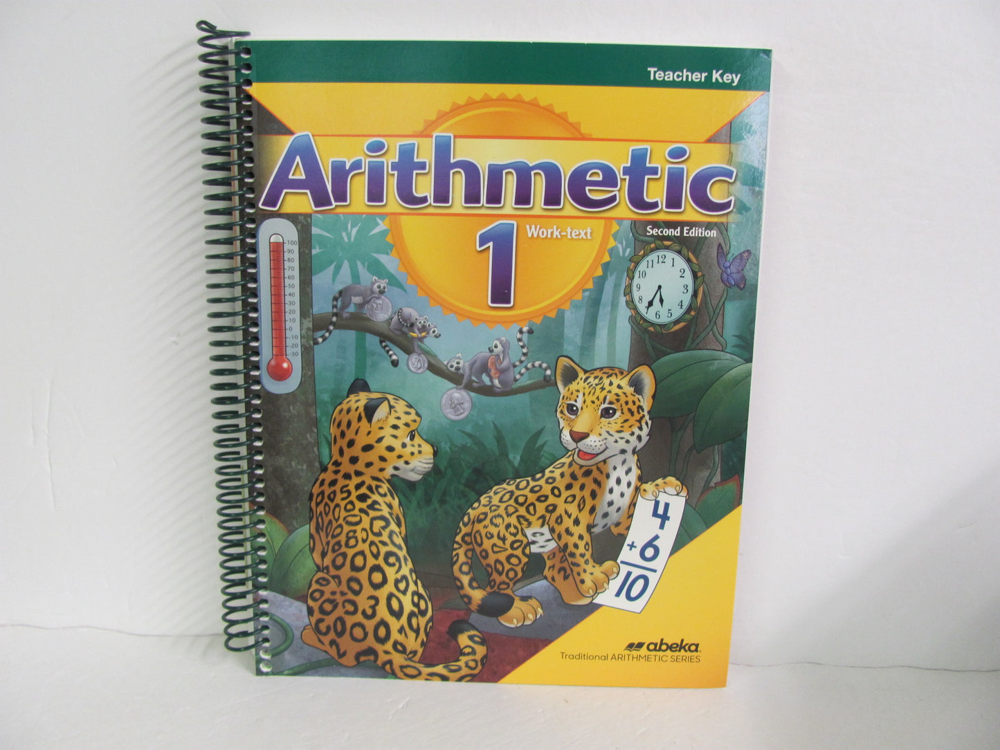 Arithmetic 1 Abeka Teacher Key Pre-Owned 1st Grade Mathematics Textbooks