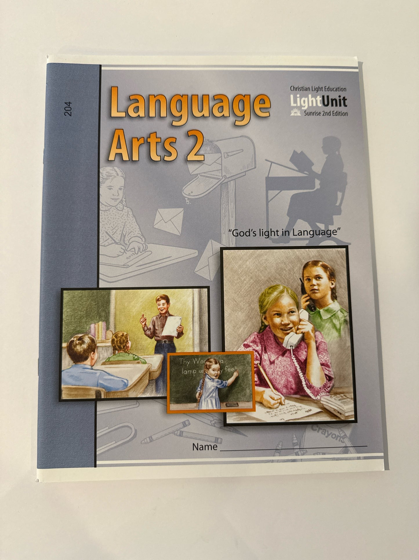 Language Arts 2 CLE Student Book Pre-Owned 2nd Grade Language Textbooks