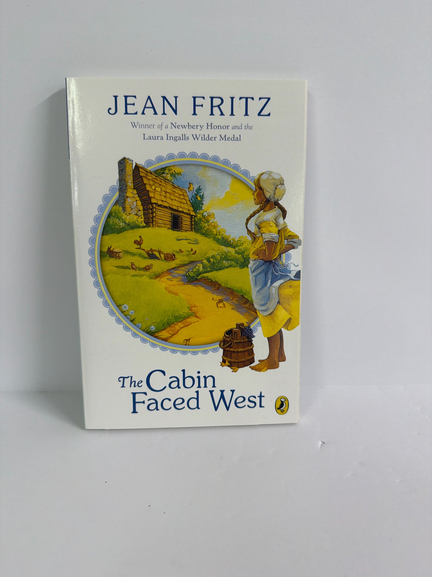 The Cabin Faced West Puffin Pre-Owned Jean Fritz Elementary Fiction Books