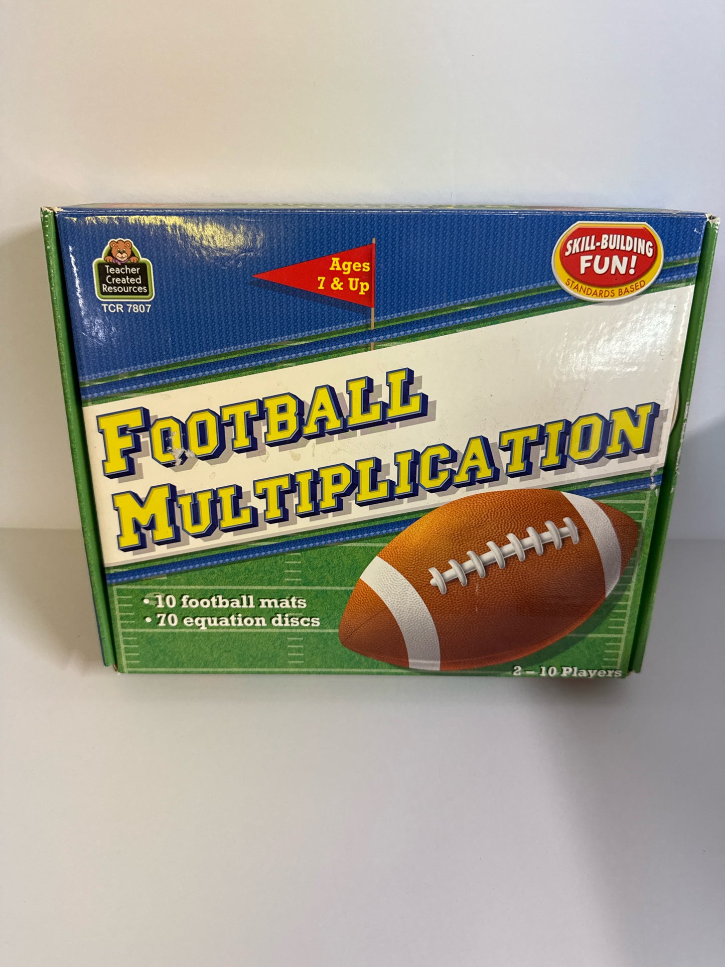Football Multiplication Teacher Created Resources Pre-Owned Manipulatives