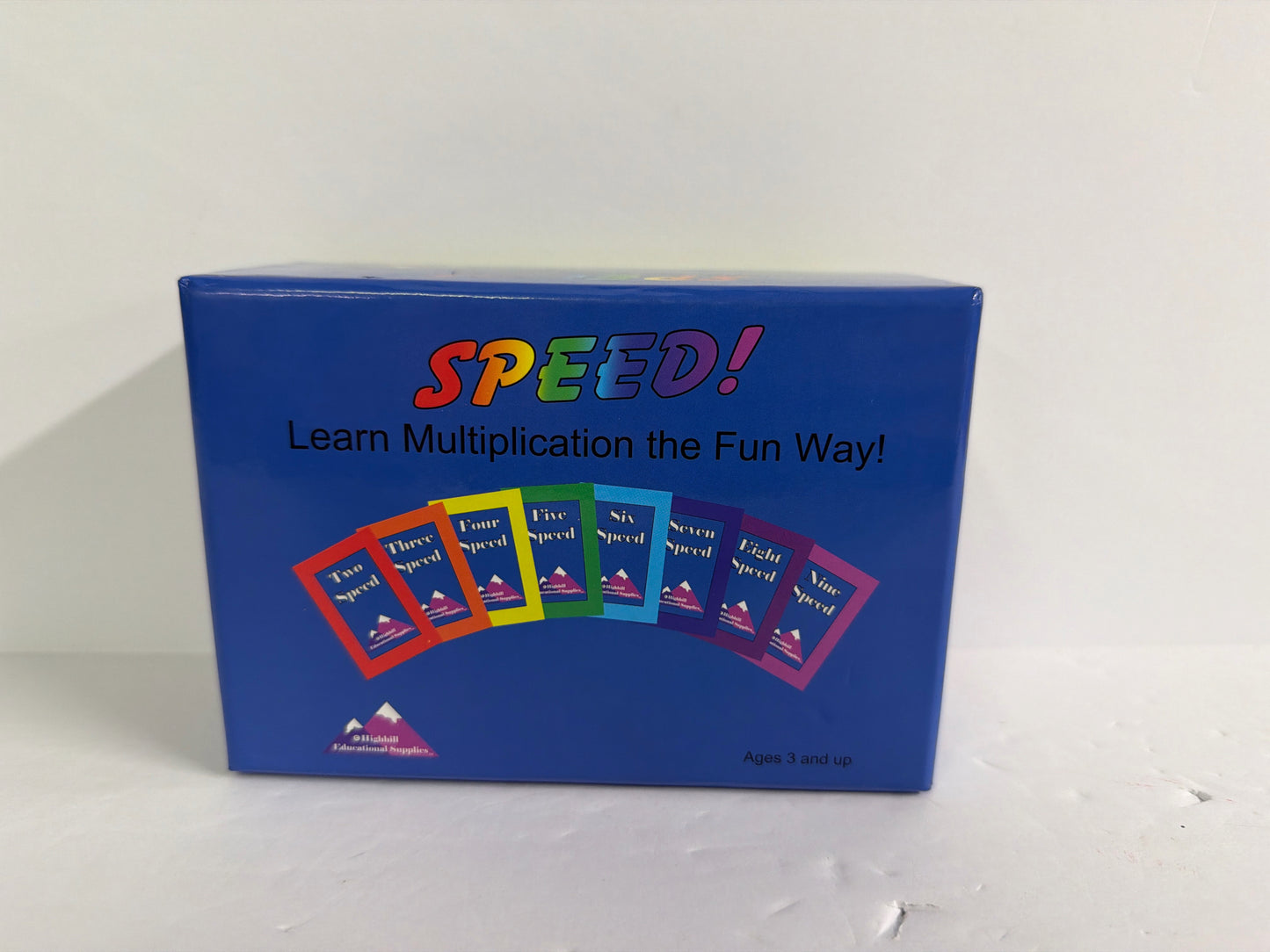 Speed Highhill Cards Pre-Owned Elementary Learning Tools & Manipulatives