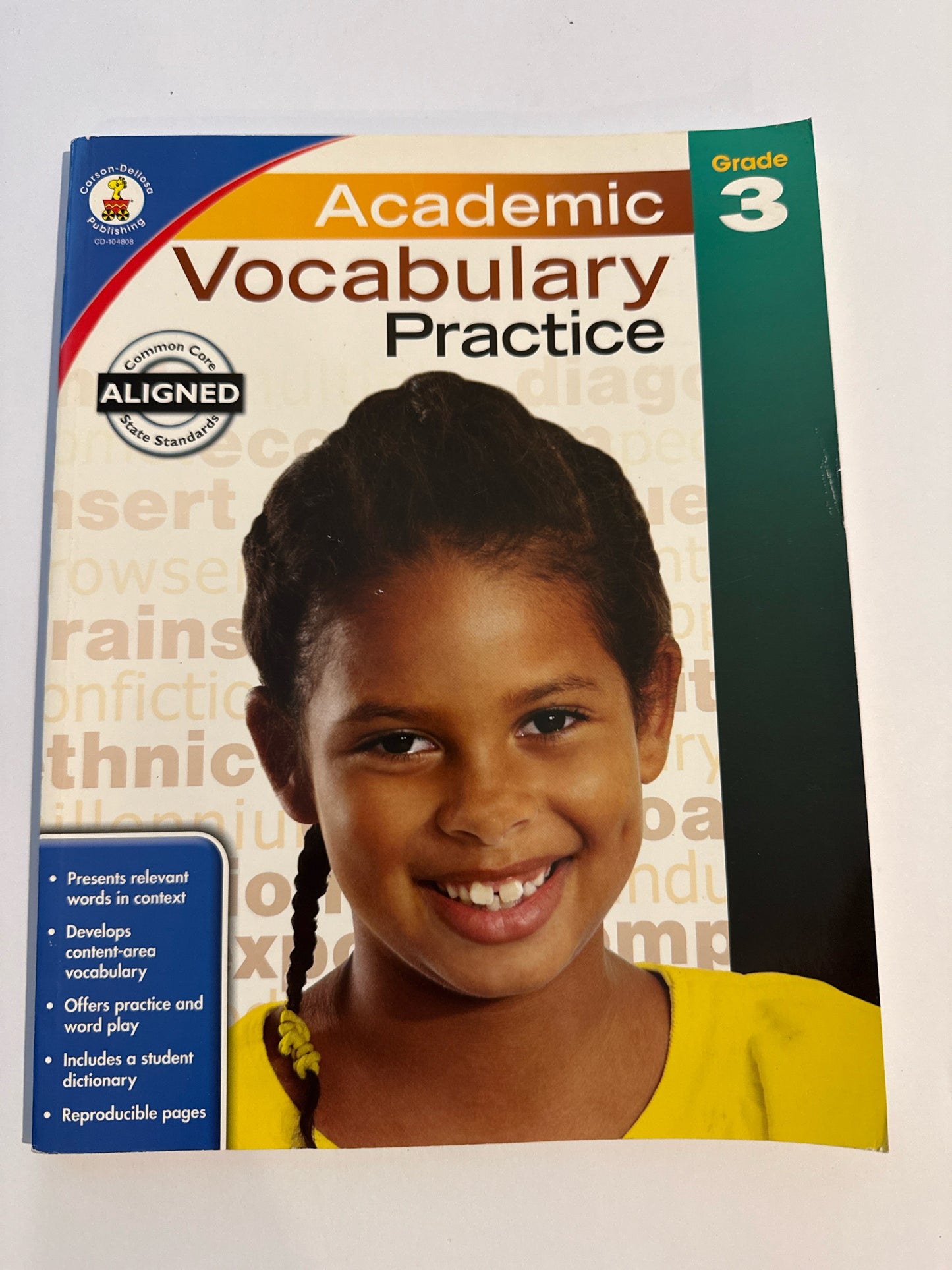 Academic Vocabulary Practice Carson Dellosa Summer Study Books