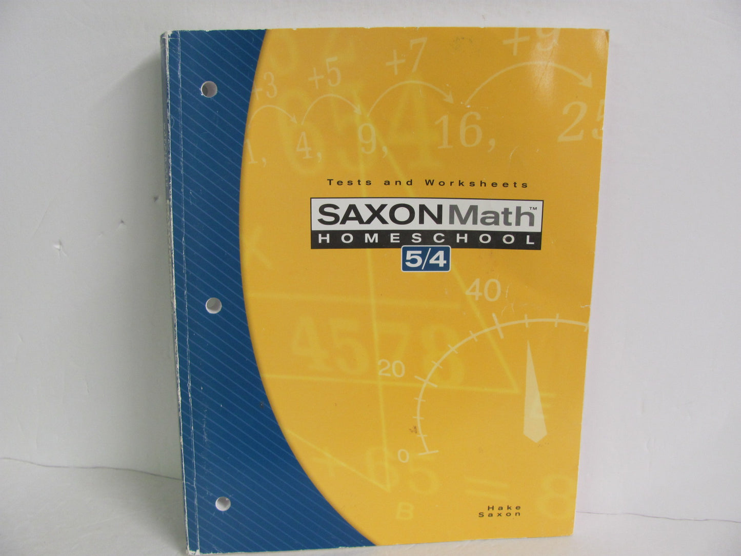Math 54 Saxon Tests Pre-Owned 4th Grade Mathematics Textbooks