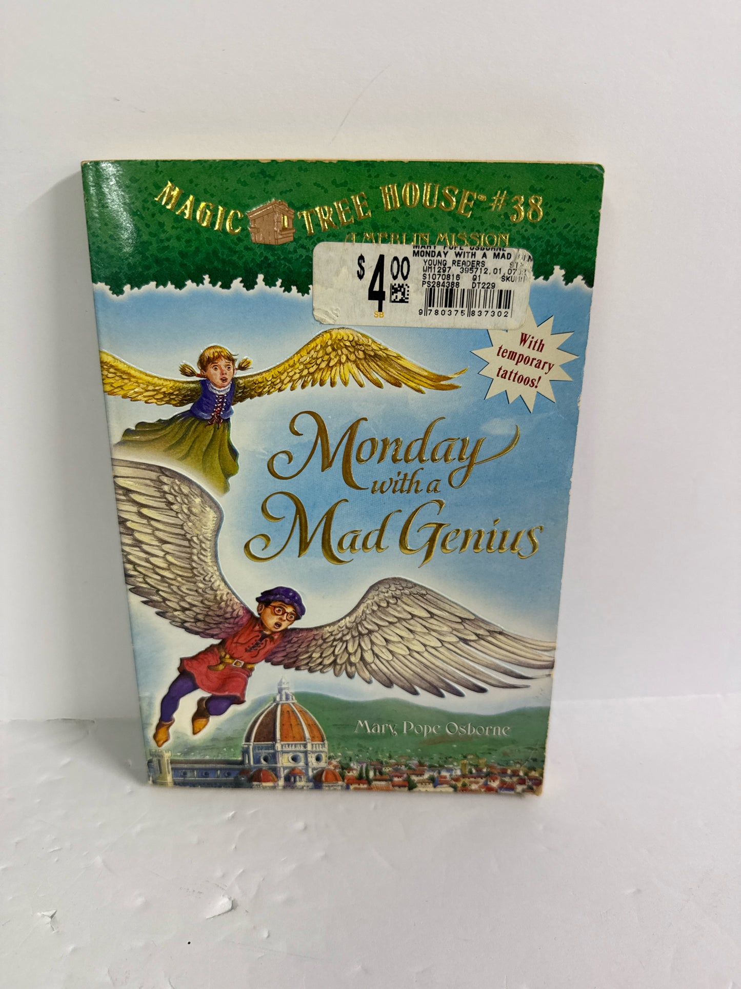 Monday With a Mad Genius Mary Pope Osborne Random House Juvenile Books