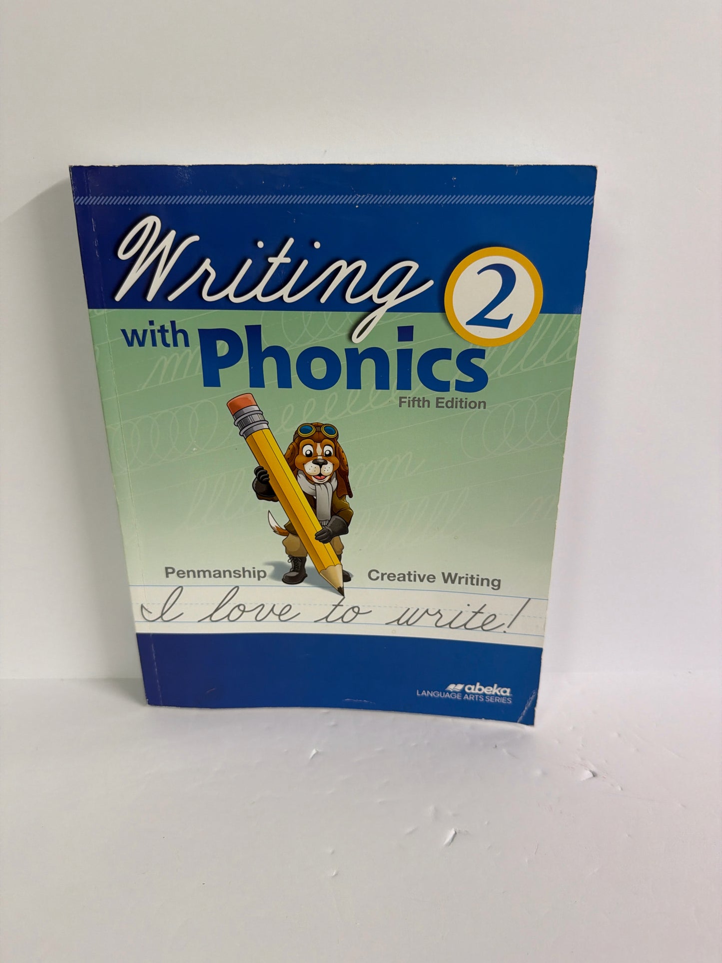Writing With Phonics 2 Abeka Student Workbook Pre-Owned Writing Textbooks