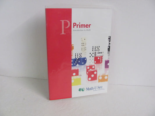 Primer Math U See DVD Pre-Owned Demme Elementary Math Help Books