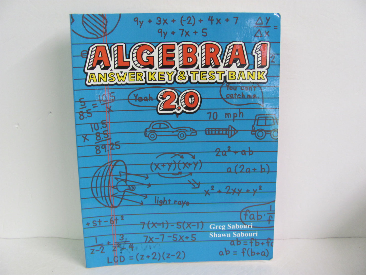 Algebra 1 2.0 Teaching Textbook Answer Key Pre-Owned Mathematics Textbooks