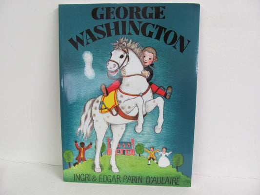 George Washington Beautiful Feet Pre-Owned D'Aulaire Elementary Children's Books