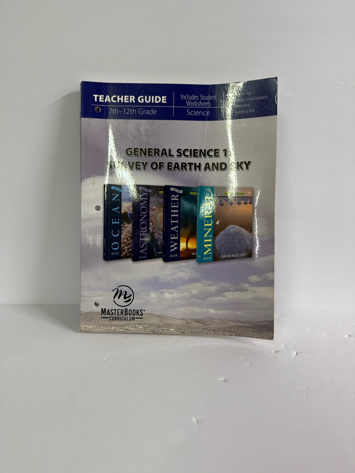 General Science 1 MasterBooks Teacher Guide Pre-Owned Science Textbooks