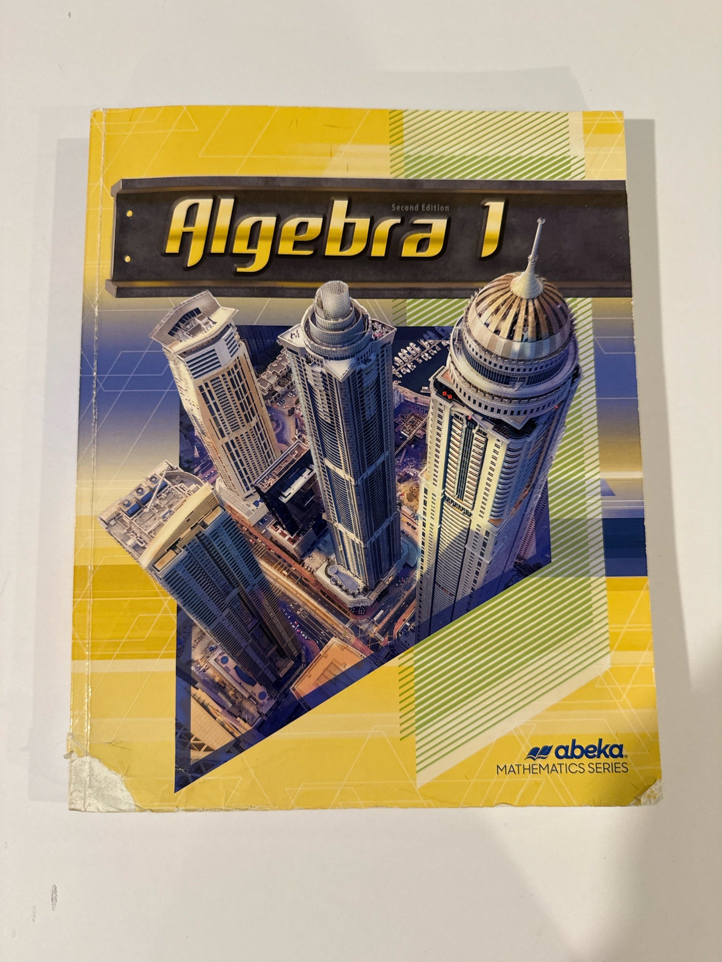 Algebra 1 Abeka Student Book Pre-Owned 9th Grade Mathematics Textbooks
