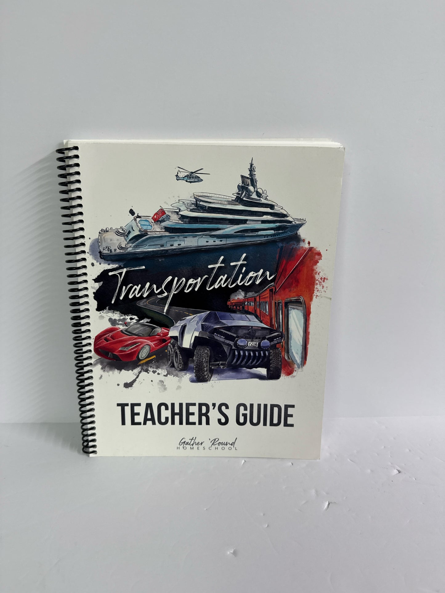 Transportation Gather 'Round Teacher Guide Pre-Owned Unit Study Books