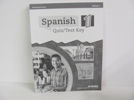 Spanish 1 Volume 1 Abeka Quiz/Test Key  Pre-Owned High School Spanish Books