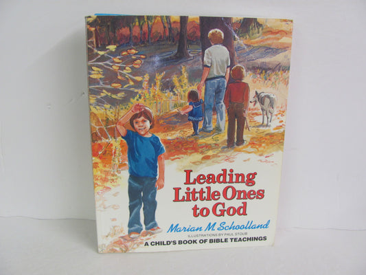 Leading Little Ones to God Eerdmans Pre-Owned Schoolland Bible Books