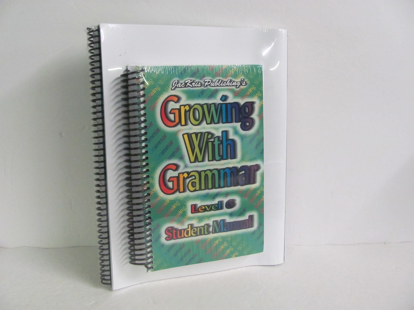 Growing with Grammar JacKris Student Book Pre-Owned 6th Grade Language Textbooks