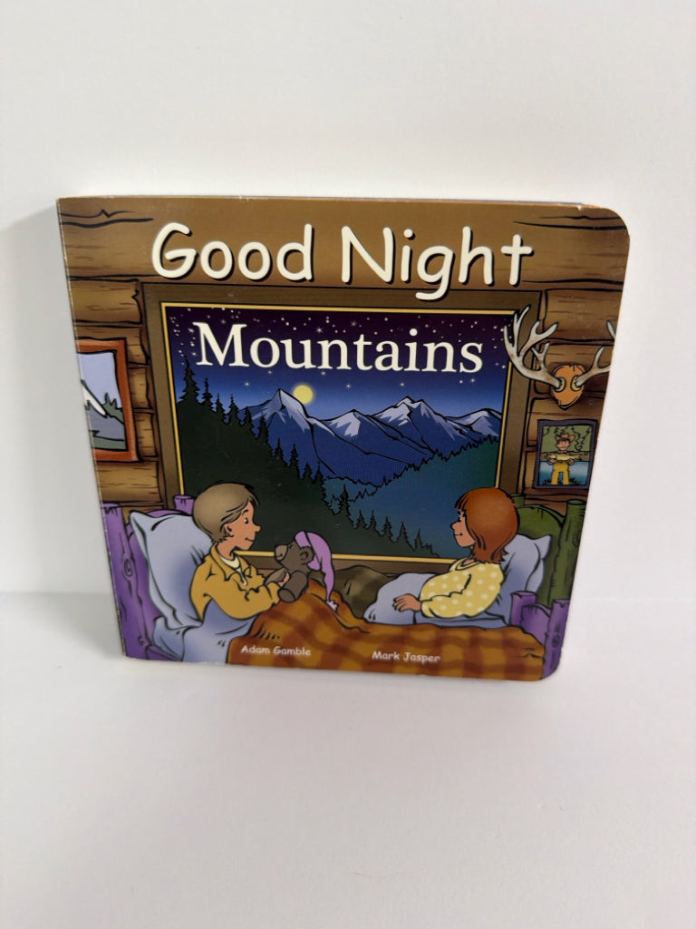 Good Night Mountains Adam Gamble Good Night Books Hardback Books