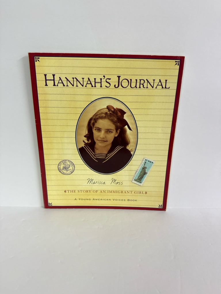 Hannah's Journal Scholastic Pre-Owned Marissa Moss Elementary Historical Fiction