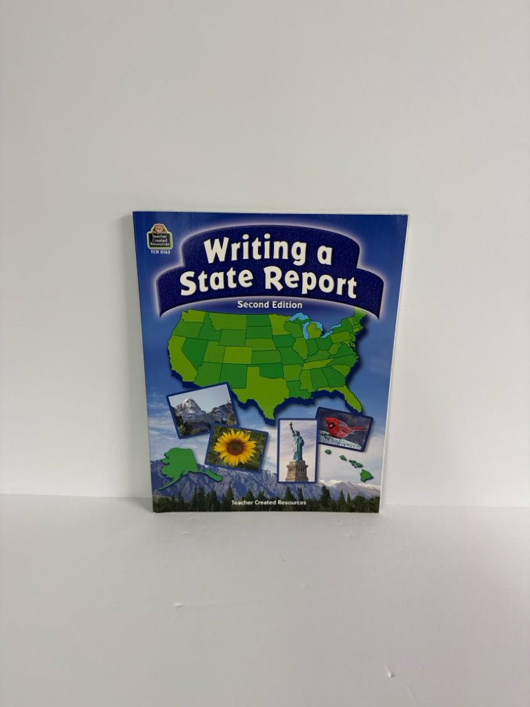 Writing a State Report Teacher Created Resources Elementary State Study Books