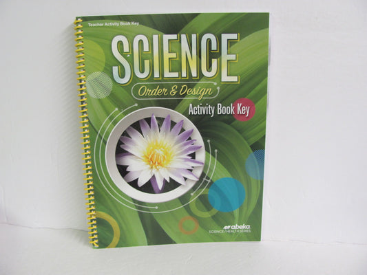 Order & Design Abeka Activity Key Pre-Owned 7th Grade Science Textbooks