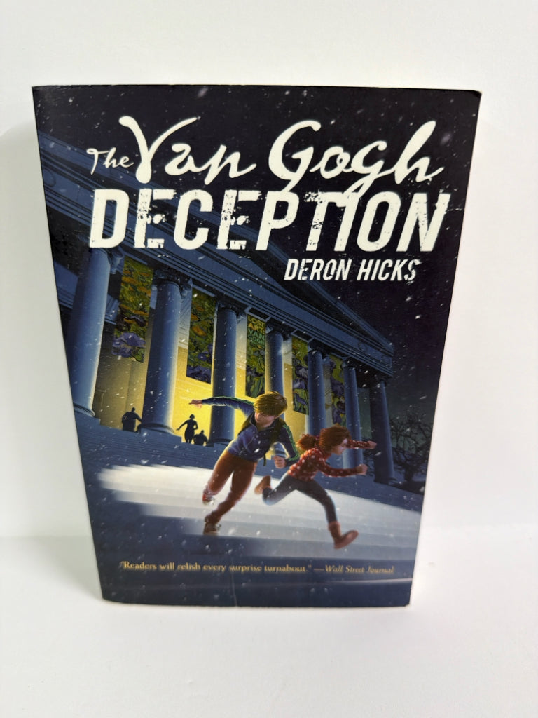 The Van Gogh Deception Houghton Mifflin Pre-Owned Deron Hicks Fiction Books