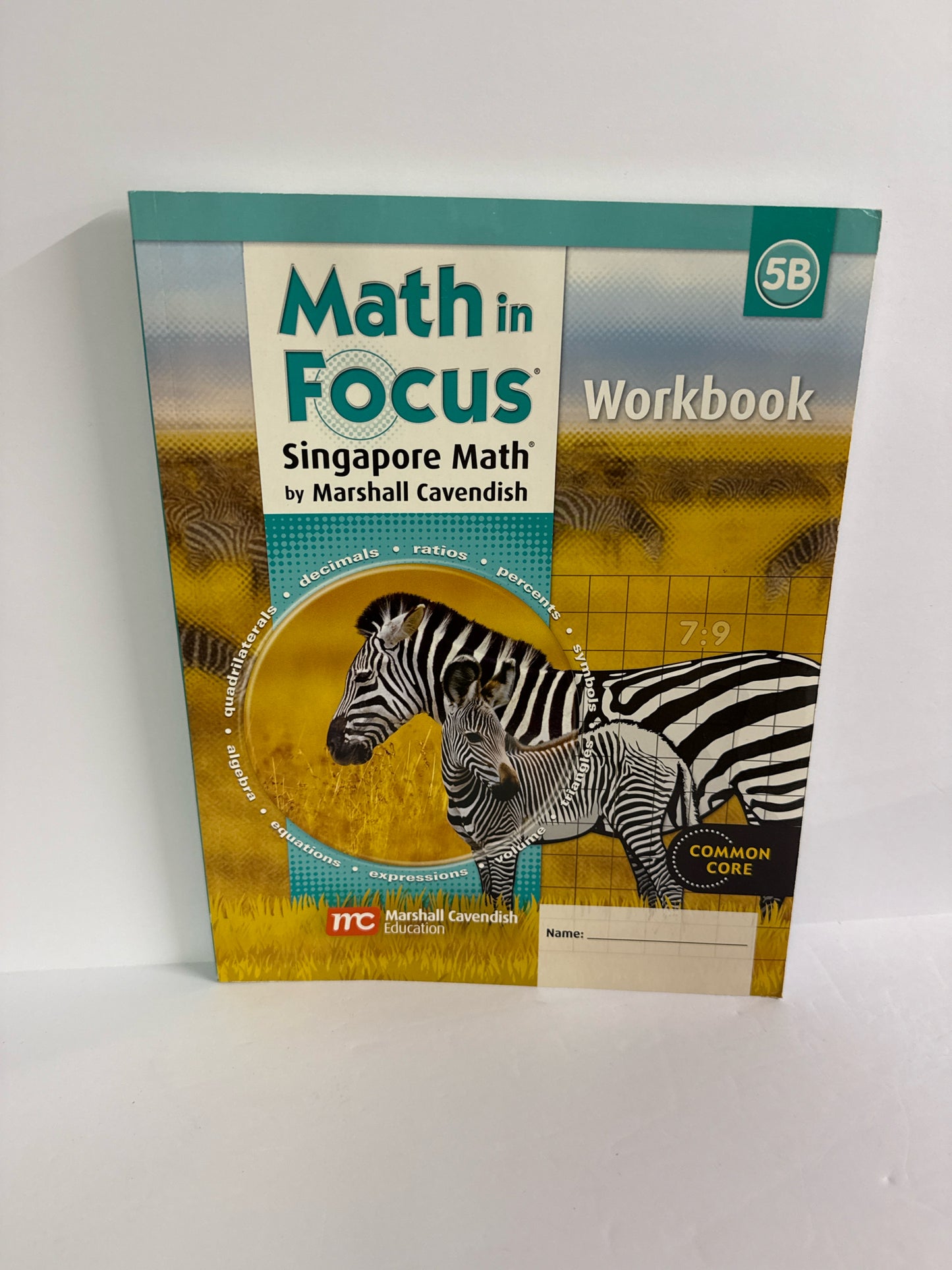 Math In Focus Singapore Student Workbook Pre-Owned Mathematics Textbooks