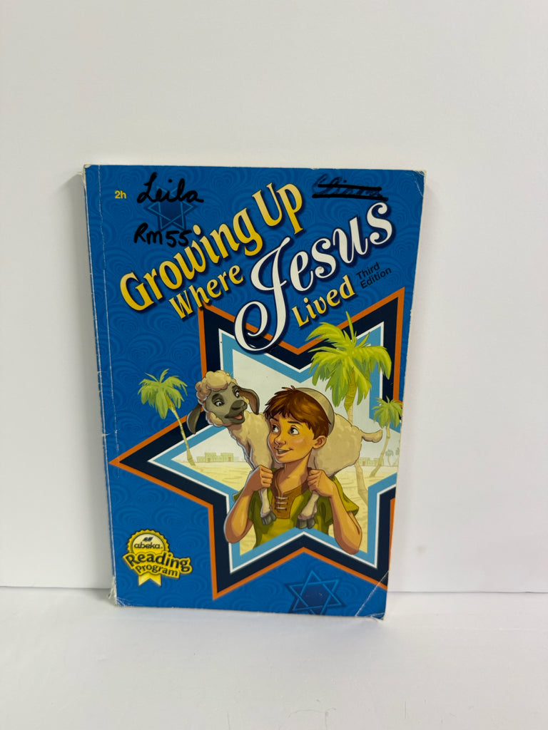 Growing Up Where Jesus Lived Abeka Reader Pre-Owned 2nd Grade Reading Textbooks