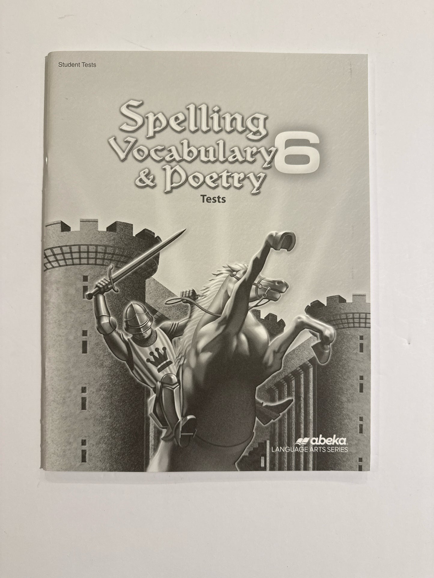 Spelling Vocabulary & Poetry Abeka Tests Pre-Owned Spelling/Vocabulary Books