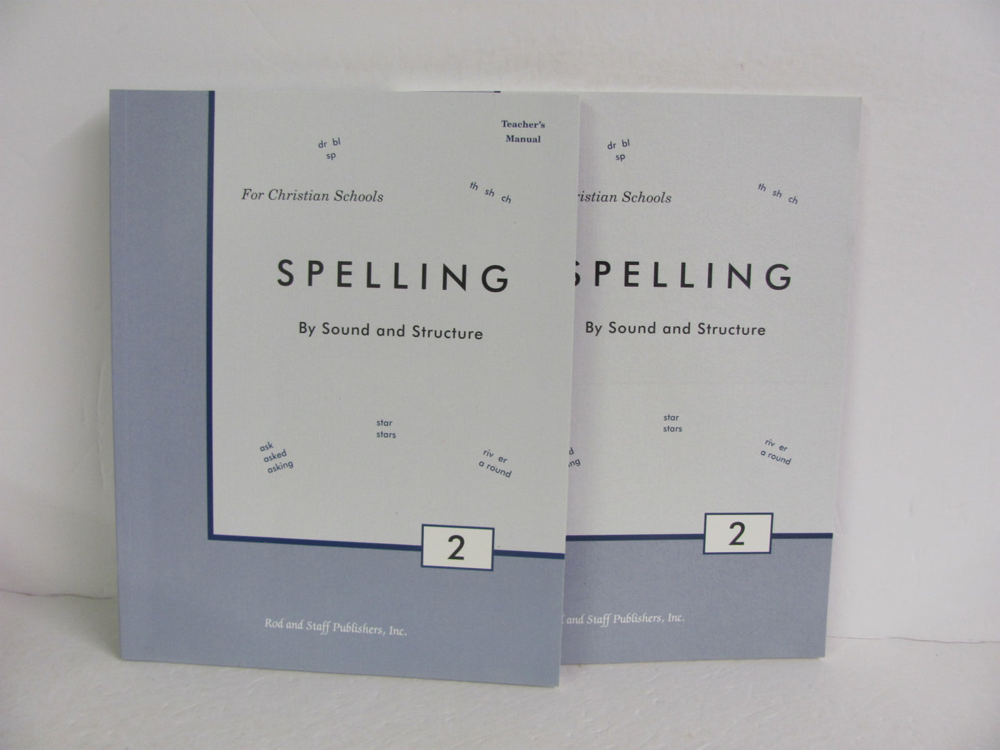 Spelling Rod & Staff Set Pre-Owned 2nd Grade Spelling/Vocabulary Books