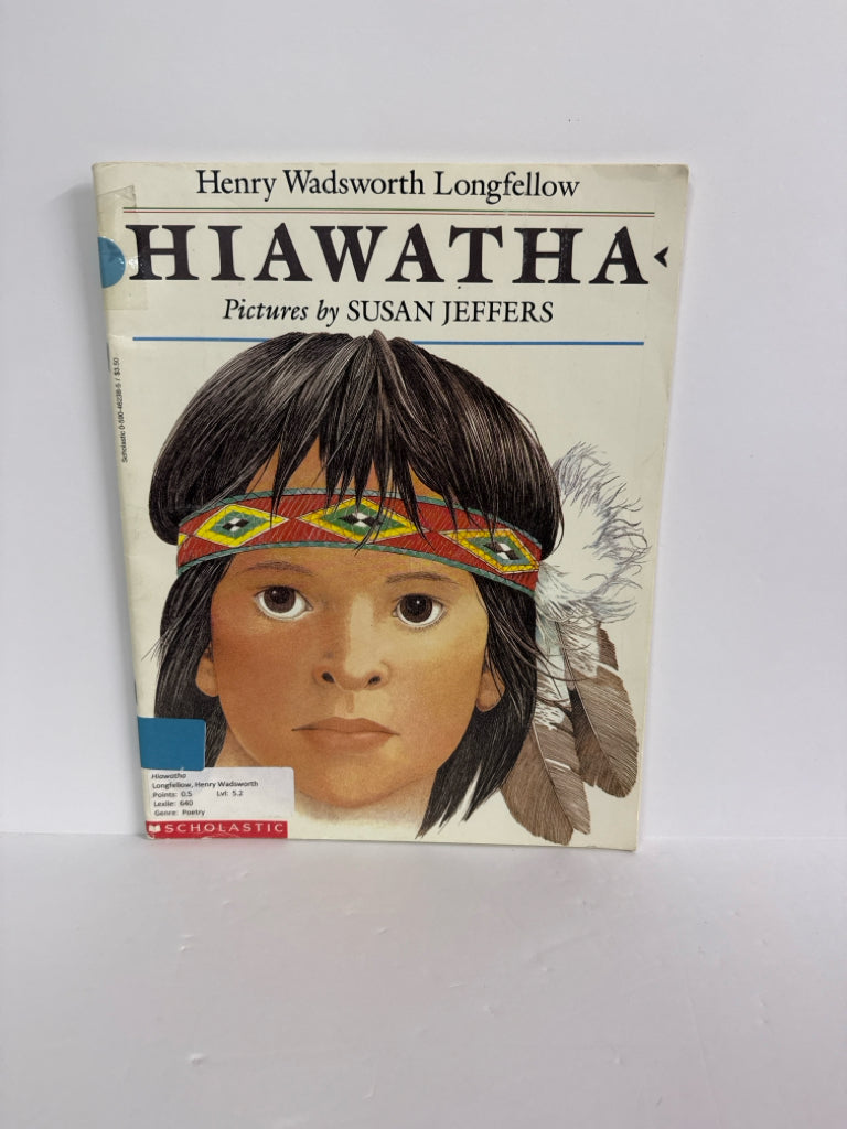 Hiawatha Henry Wadsworth Longfellow Scholastic Paperback Books