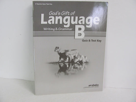 Language B Abeka Quiz/Test Key  Pre-Owned 5th Grade Language Textbooks