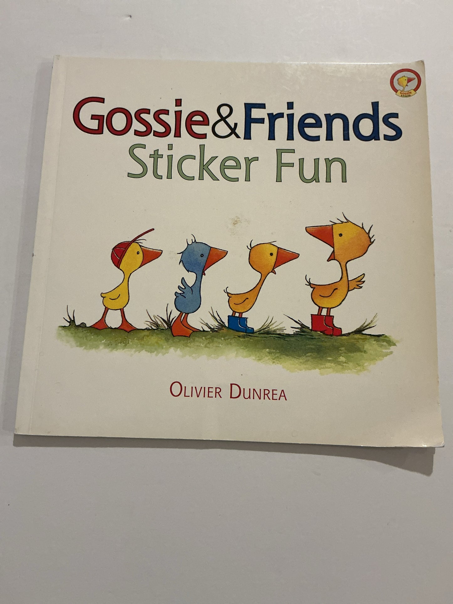 Gossie & Friends Sticker Fun Houghton Mifflin Pre-Owned Children's Books