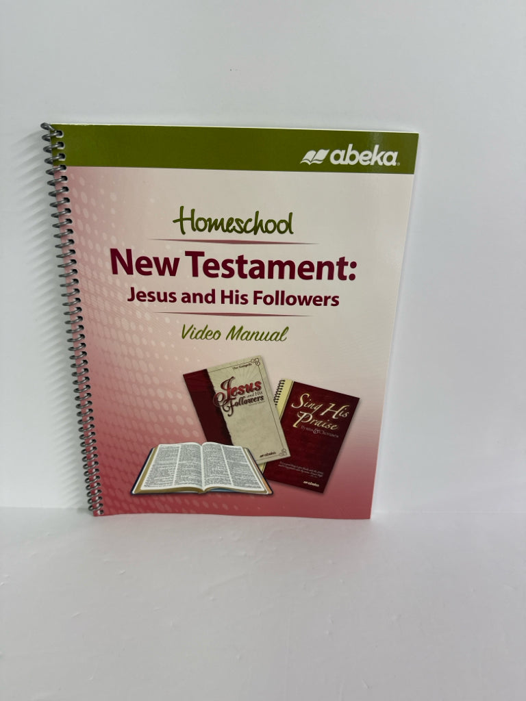 New Testament Abeka Video Manual- Pre-Owned 11th Grade Educator Resources