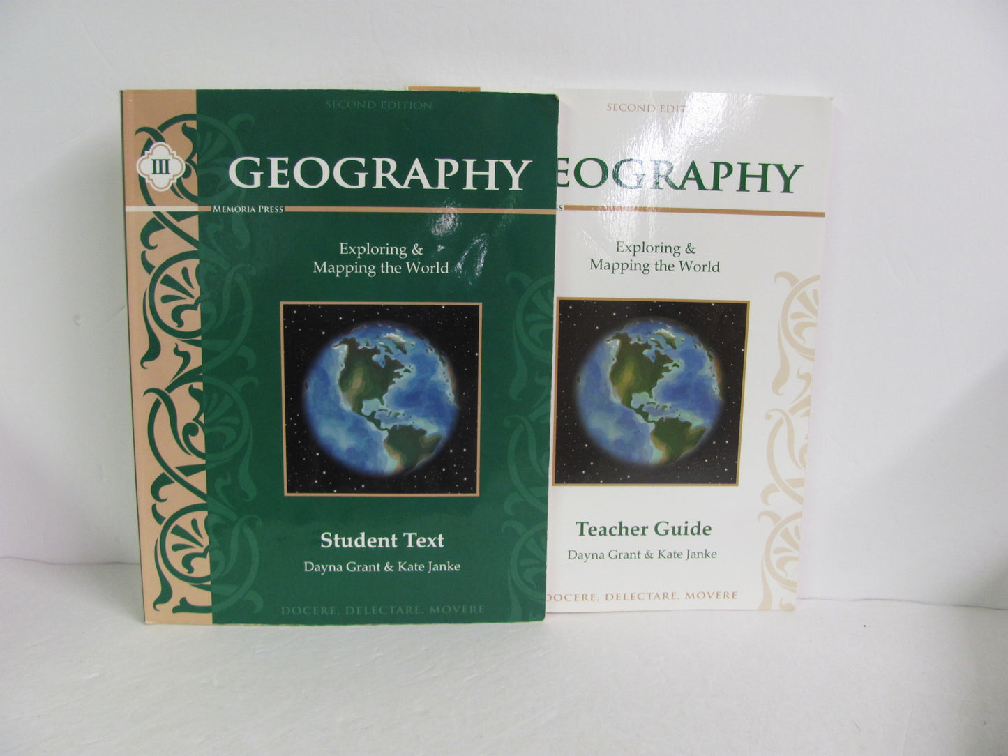 Geography III Memoria Press Set Pre-Owned Elementary Geography Books