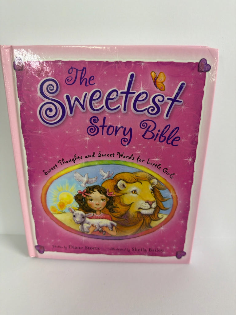 The Sweetest Story Bible Diane Stortz Zonderkidz- Hardback Books
