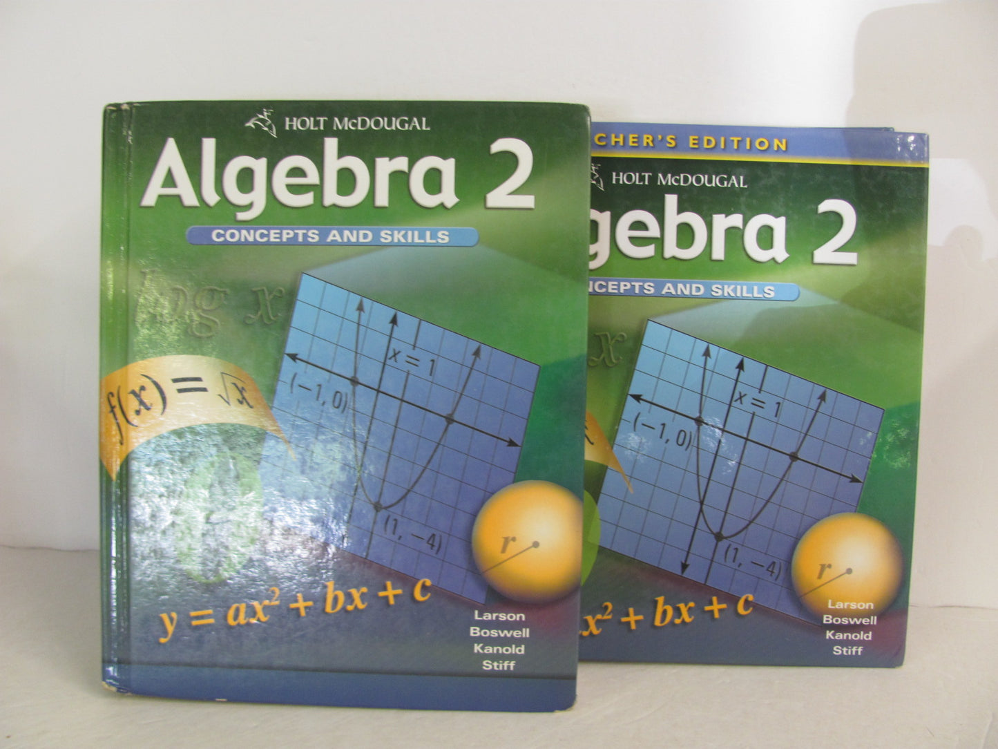 Algebra 2 Holt Set Pre-Owned High School Mathematics Textbooks