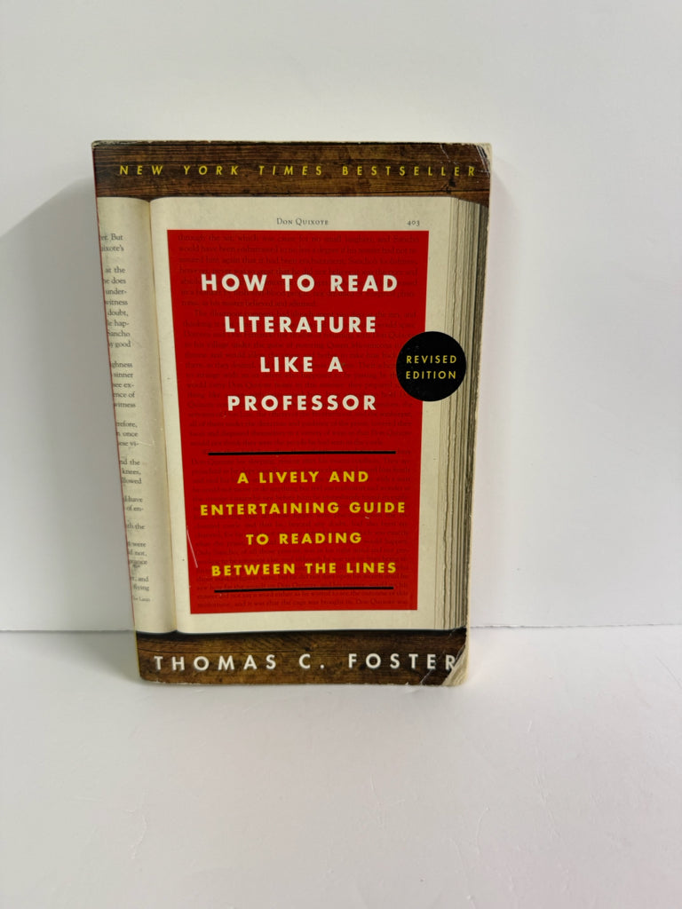How to Read Literature Harper Perennial Pre-Owned Thomas C. Foster Nonfiction