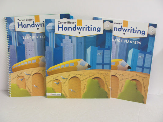 Handwriting Zaner Bloser- Set  Pre-Owned 5th Grade Penmanship Books