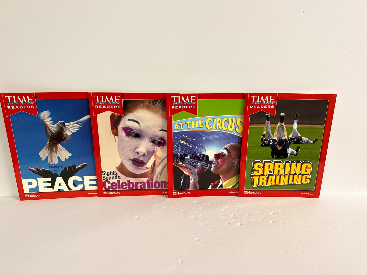 Time for Kids Readers Harcourt Set Pre-Owned Elementary Reading Textbooks