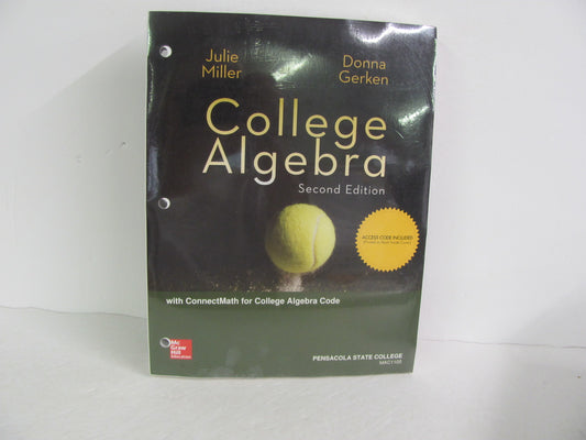 College Algebra McGraw Student Book Pre-Owned Miller Mathematics Textbooks