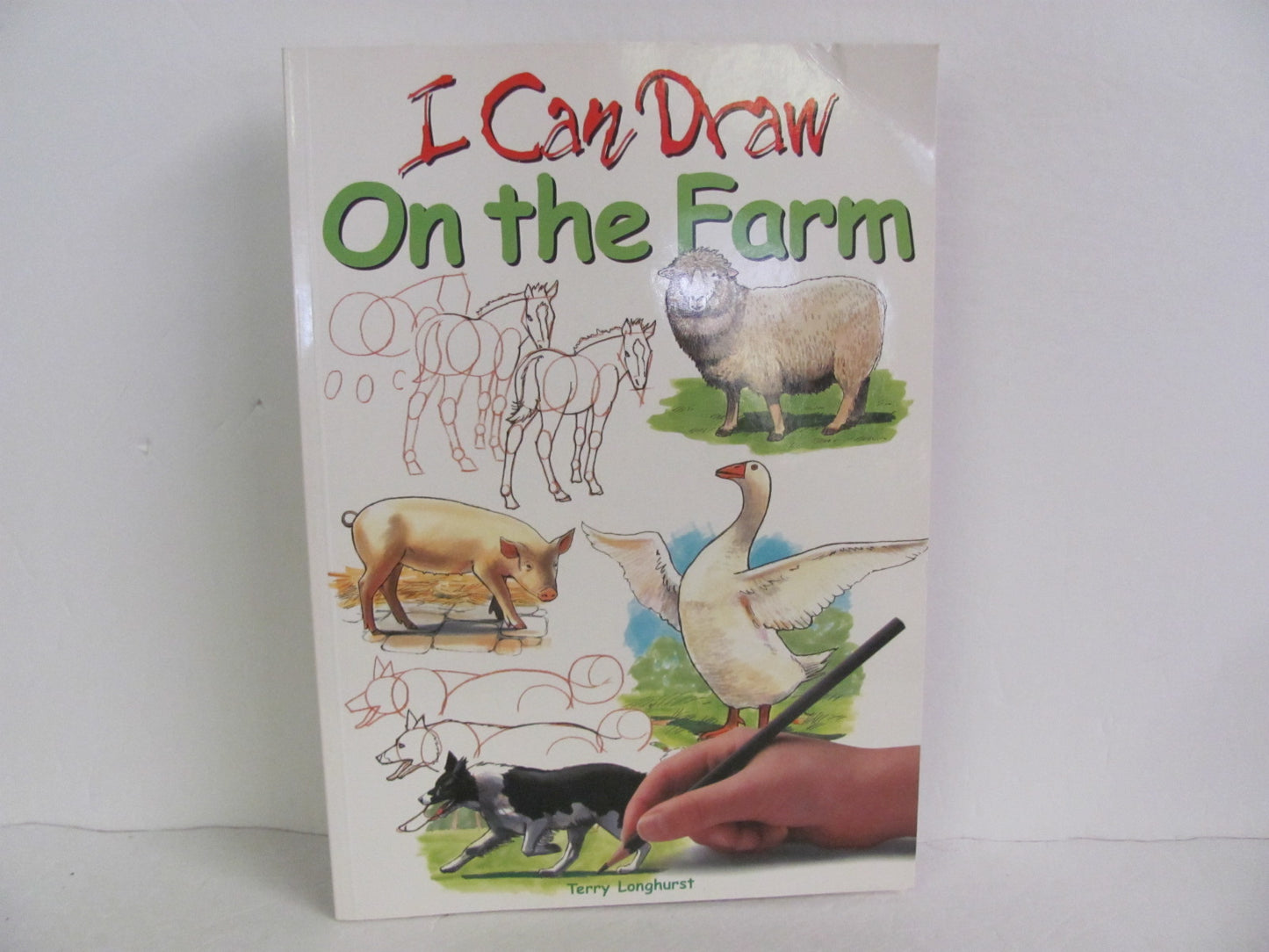 I Can Draw On The Farm Parragon Pre-Owned Longhurst Art Books